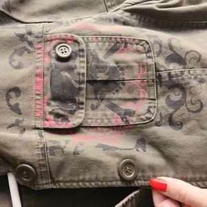 VINTAGE Military Style Morbid Threads EUC XXL